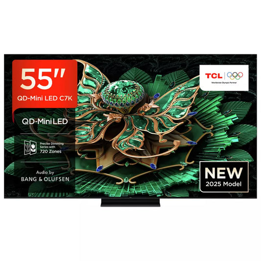 TCL 55 Inch 55C7K Smart 4K Ultra HD HDR QD-Mini LED TV
