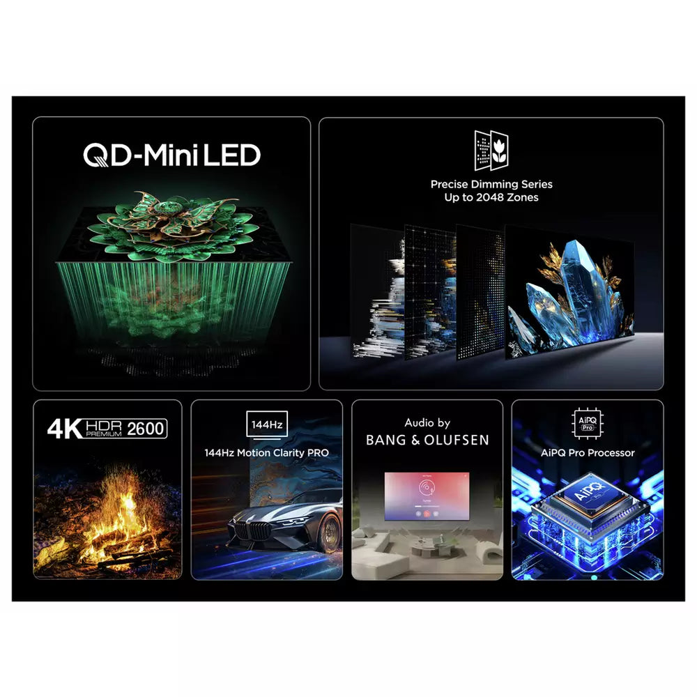 TCL 55 Inch 55C7K Smart 4K Ultra HD HDR QD-Mini LED TV