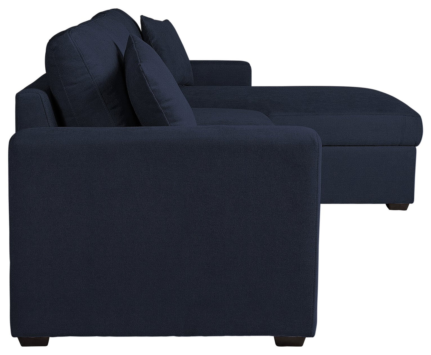 Habitat Reagan RH Storage Chaise Sofabed - Navy
