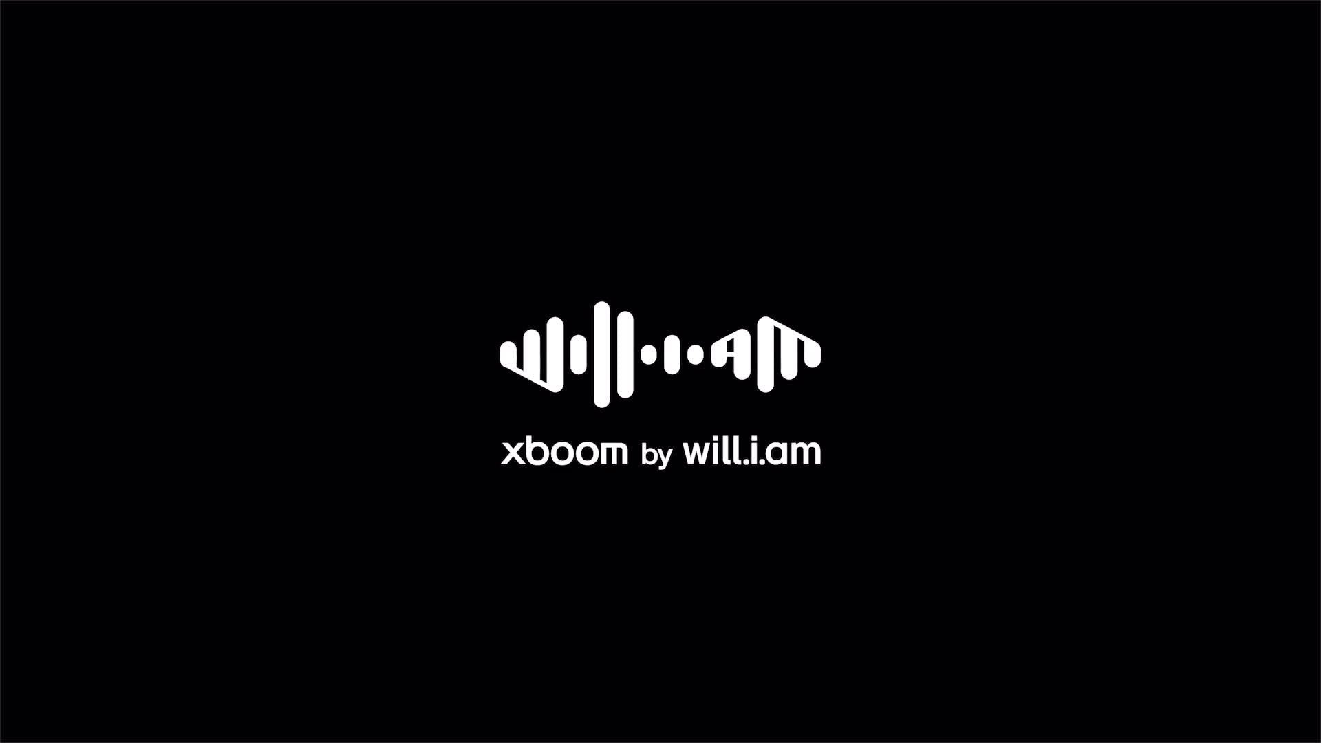 LG xboom Bounce Portable Bluetooth Speaker - Black