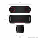 LG xboom Bounce Portable Bluetooth Speaker - Black
