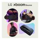 LG xboom Bounce Portable Bluetooth Speaker - Black