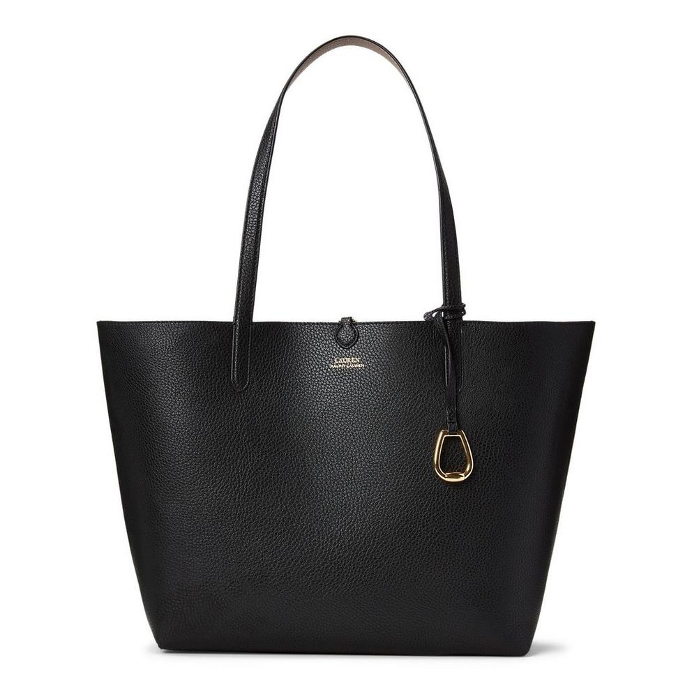 Women's Reversible Leather Tote Bag