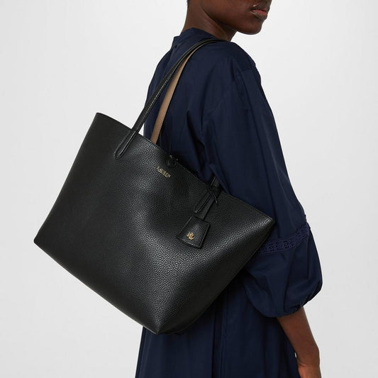 Women's Reversible Leather Tote Bag