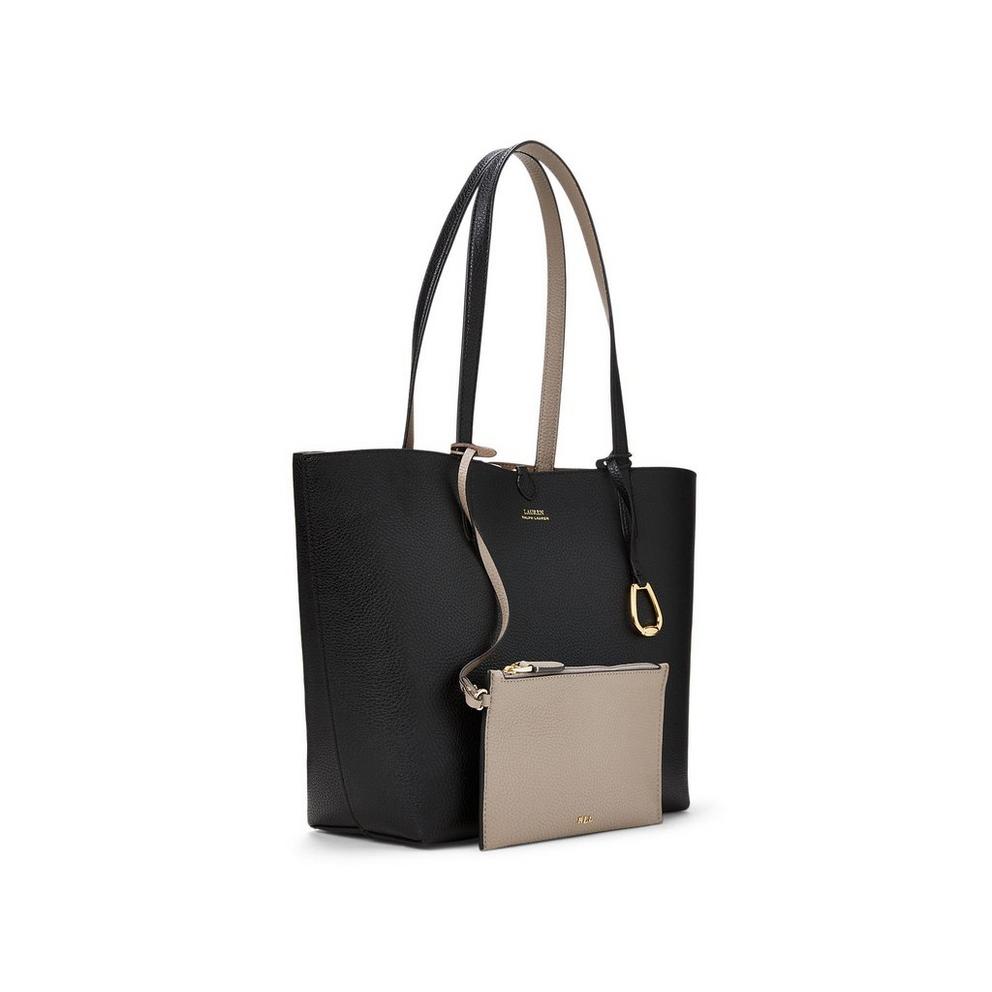 Women's Reversible Leather Tote Bag