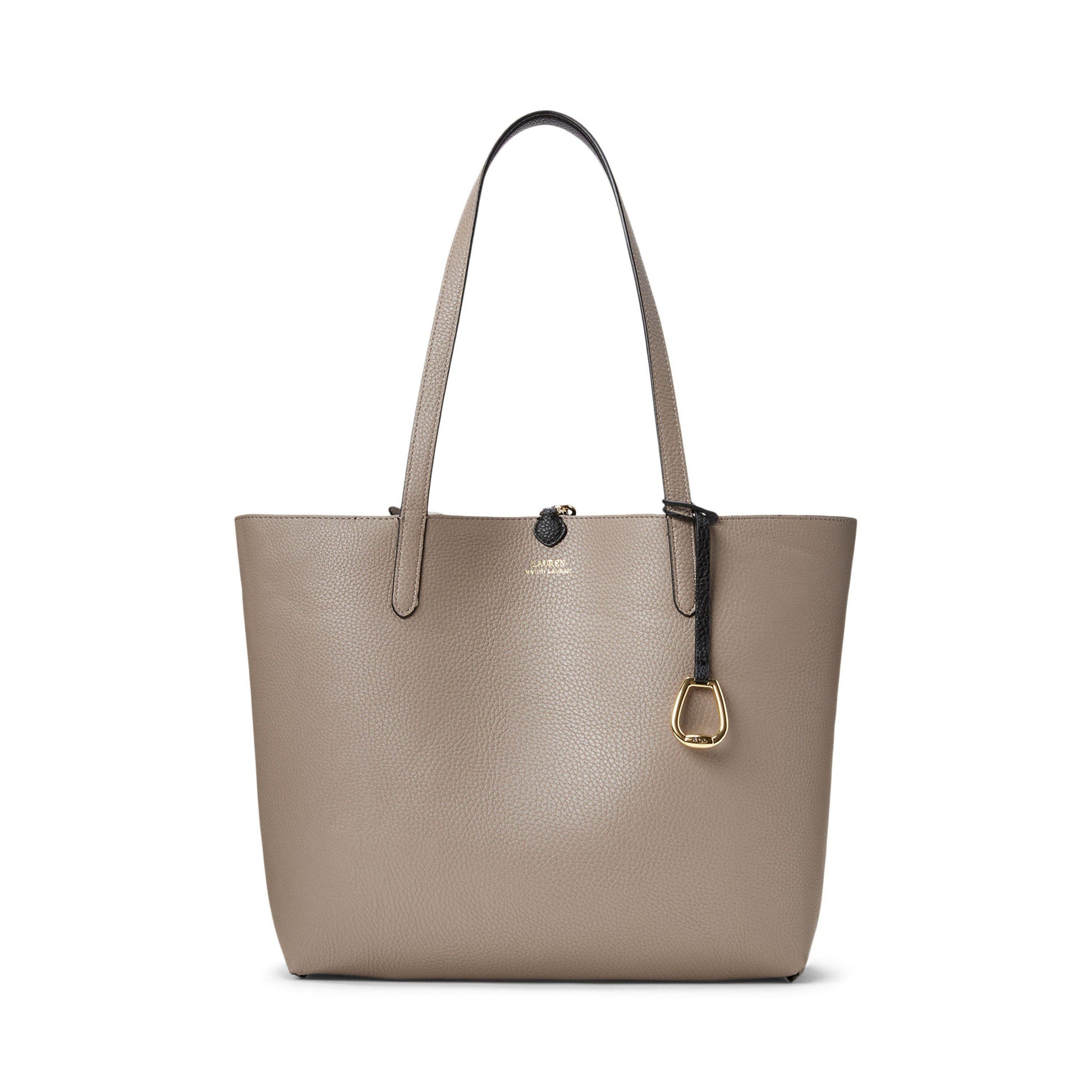 Lauren by Ralph Lauren Women's Reversible Leather Tote Bag