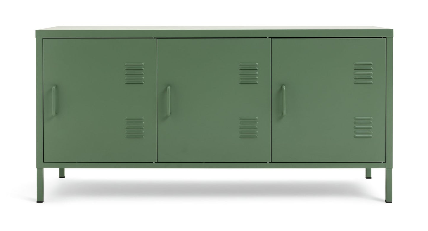 Habitat Stevie 3 Door Locker - Green