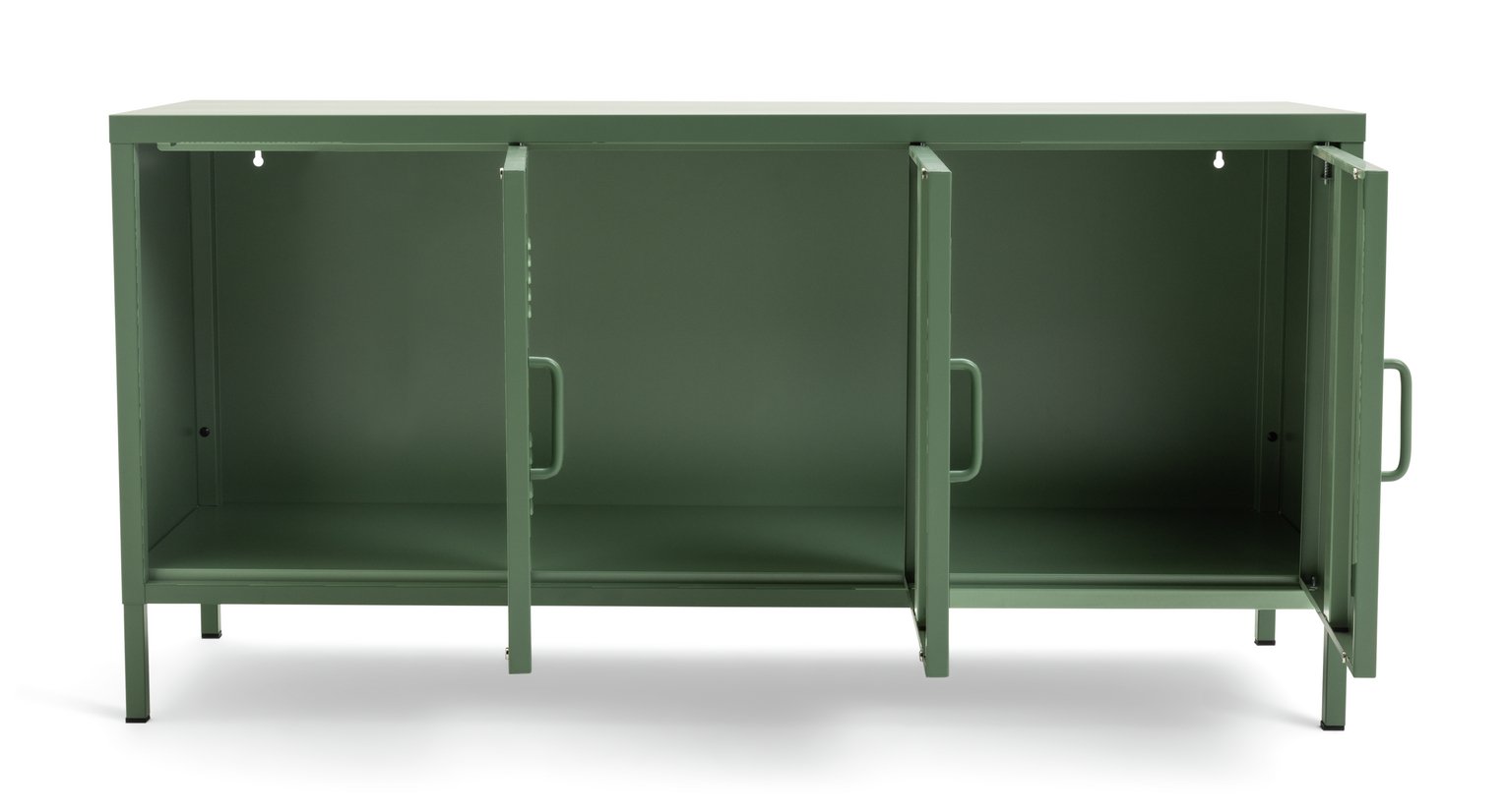 Habitat Stevie 3 Door Locker - Green
