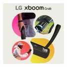 LG xboom Grab Portable Bluetooth Speaker - Black