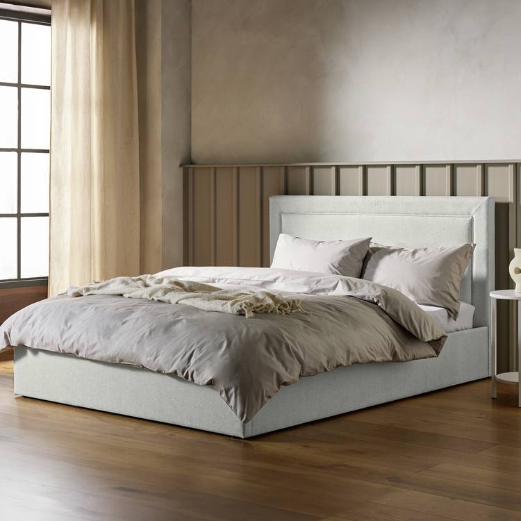 Habitat Dartford Small Double End Lift Ottoman Bed - Grey