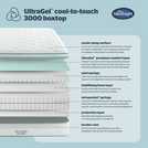Silentnight UltraGel Cool 3000 Pkt Sprung Mattress - Single