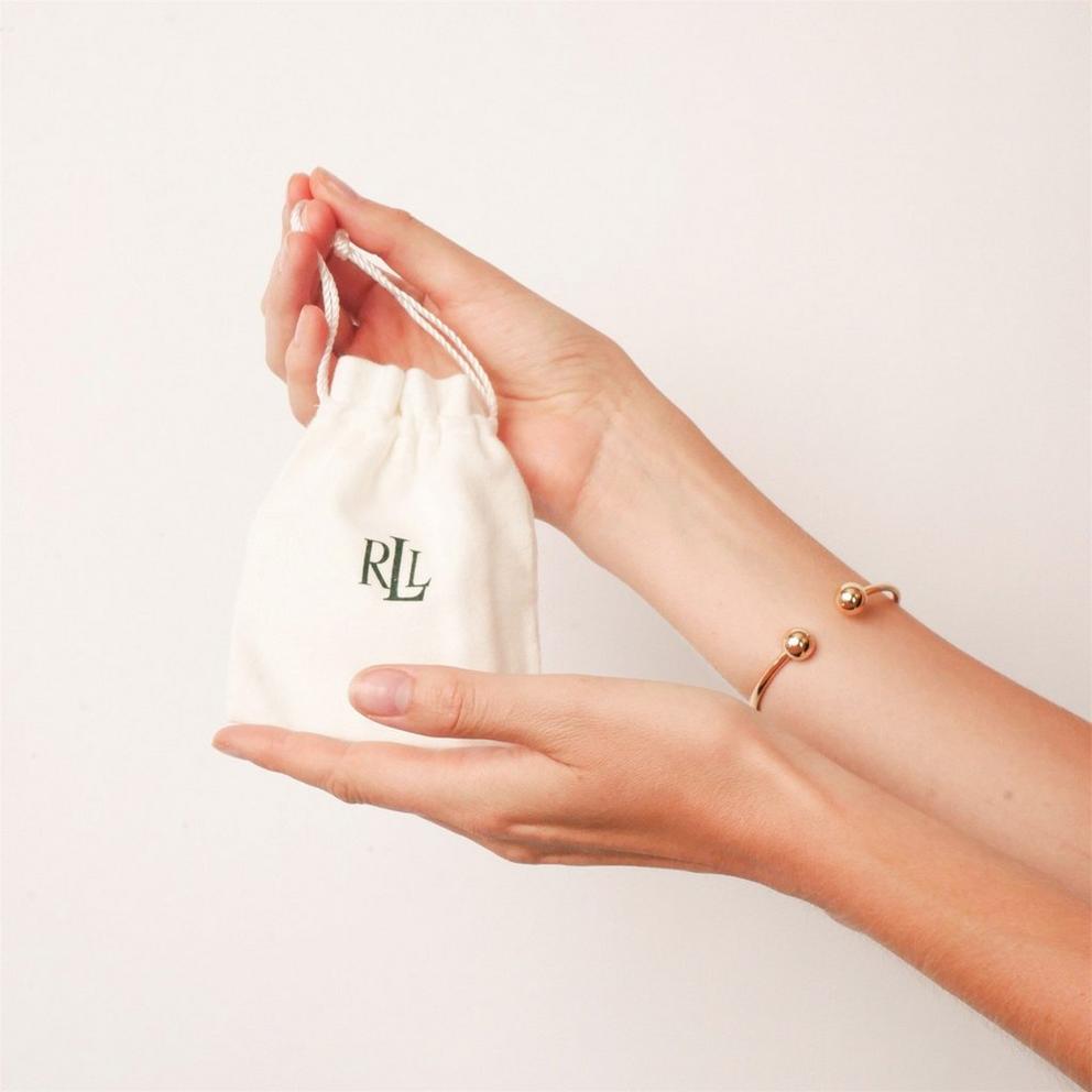 Lauren Ralph Lauren Tortoise & Gold Hoop Earrings