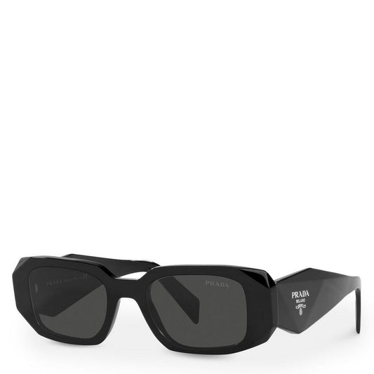 Prada Womens 0PR 17WS Rectangular Sunglasses