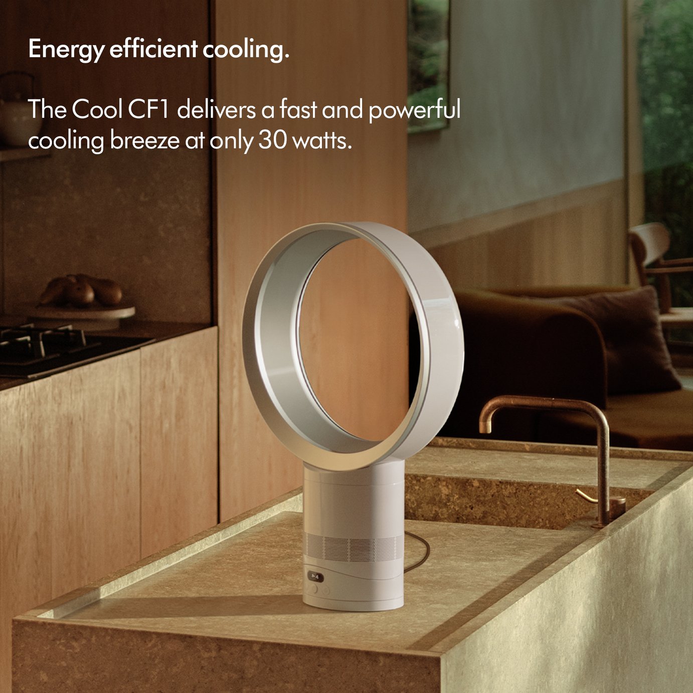 Dyson Cool CF1 Desk Fan - Silver