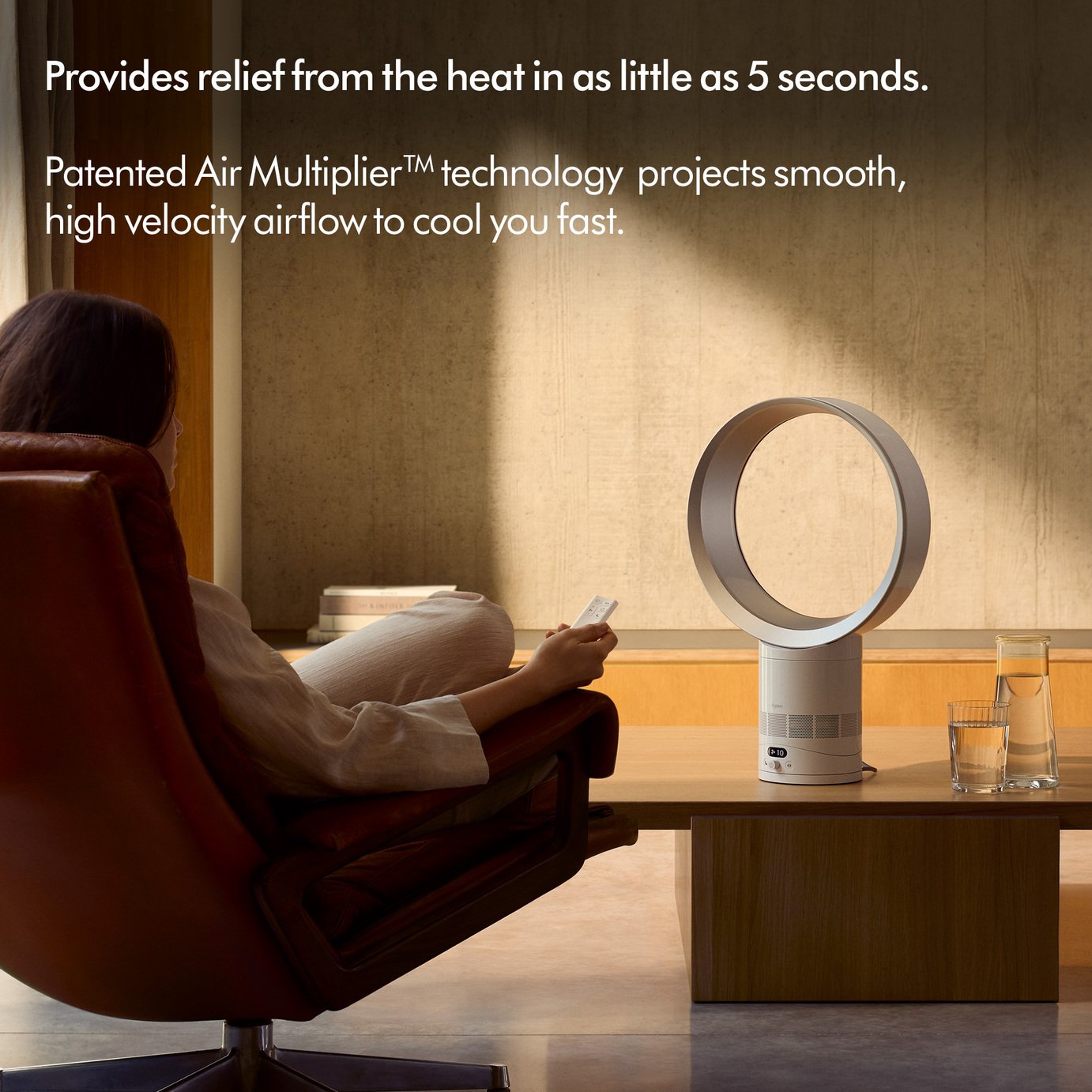 Dyson Cool CF1 Desk Fan - Silver