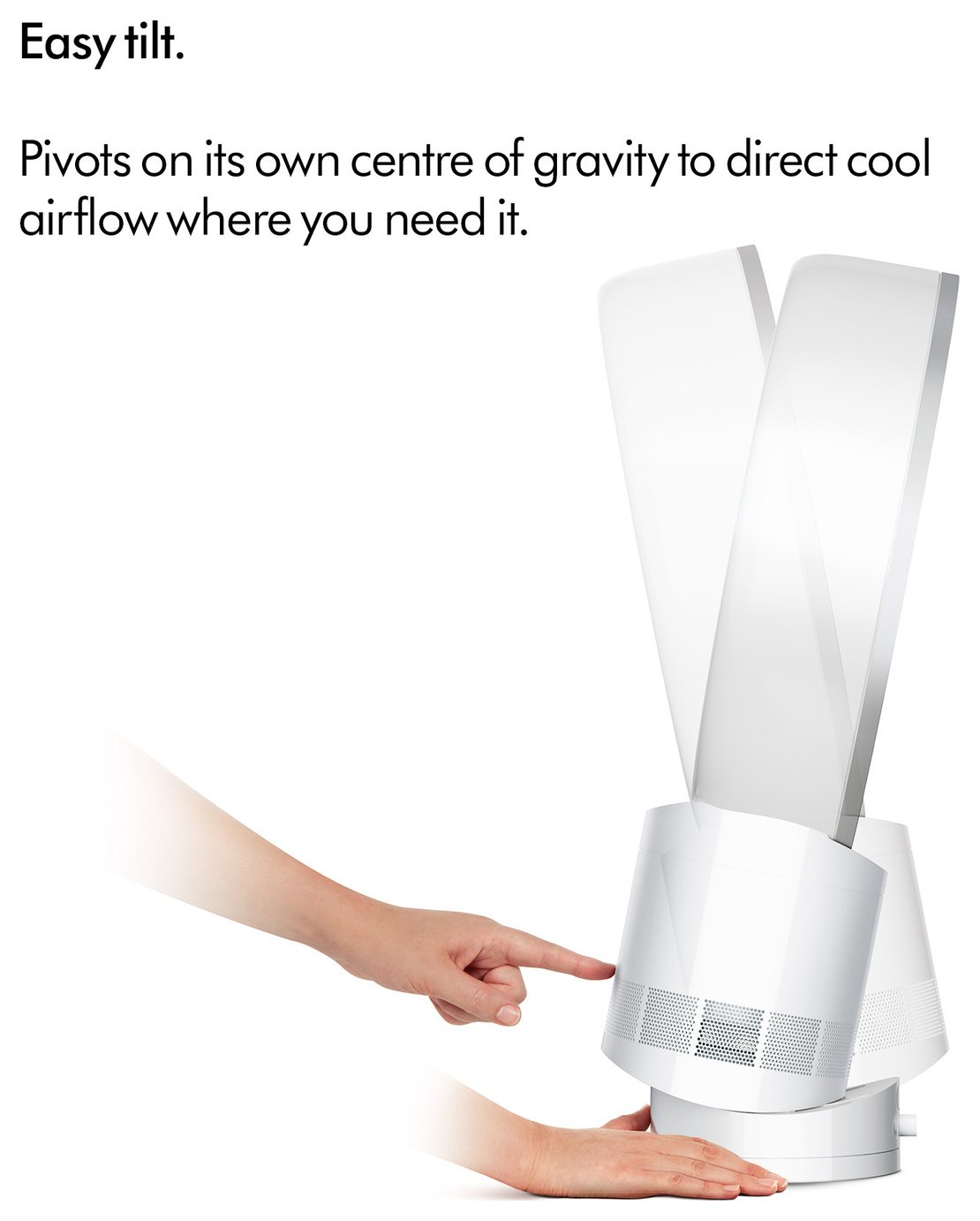 Dyson Cool CF1 Desk Fan - Silver
