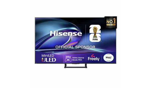 Hisense 50 Inch 50E8QTUK Smart 4K UHD HDR Mini LED Freely TV