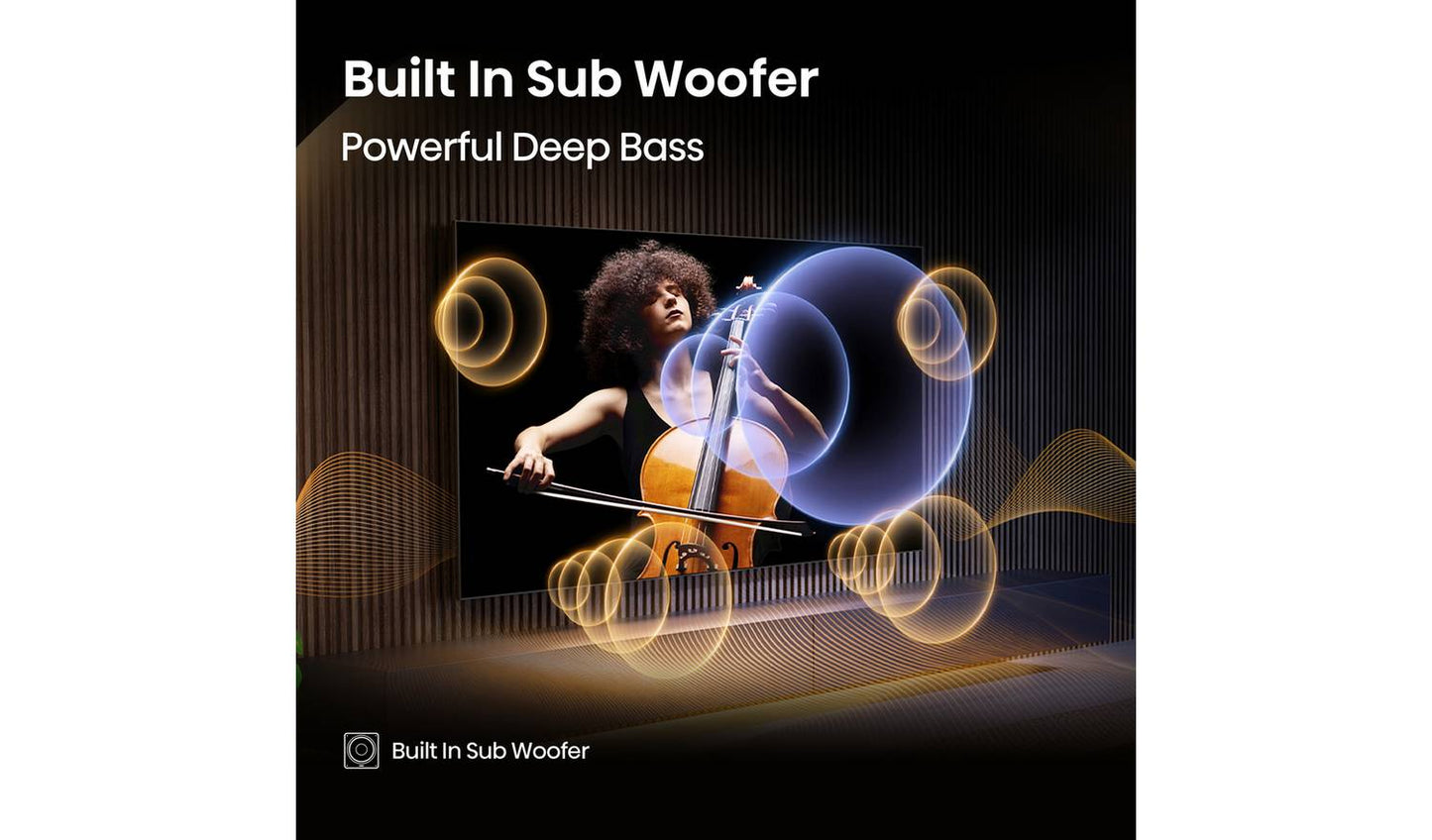 Hisense 50 Inch 50E8QTUK Smart 4K UHD HDR Mini LED Freely TV