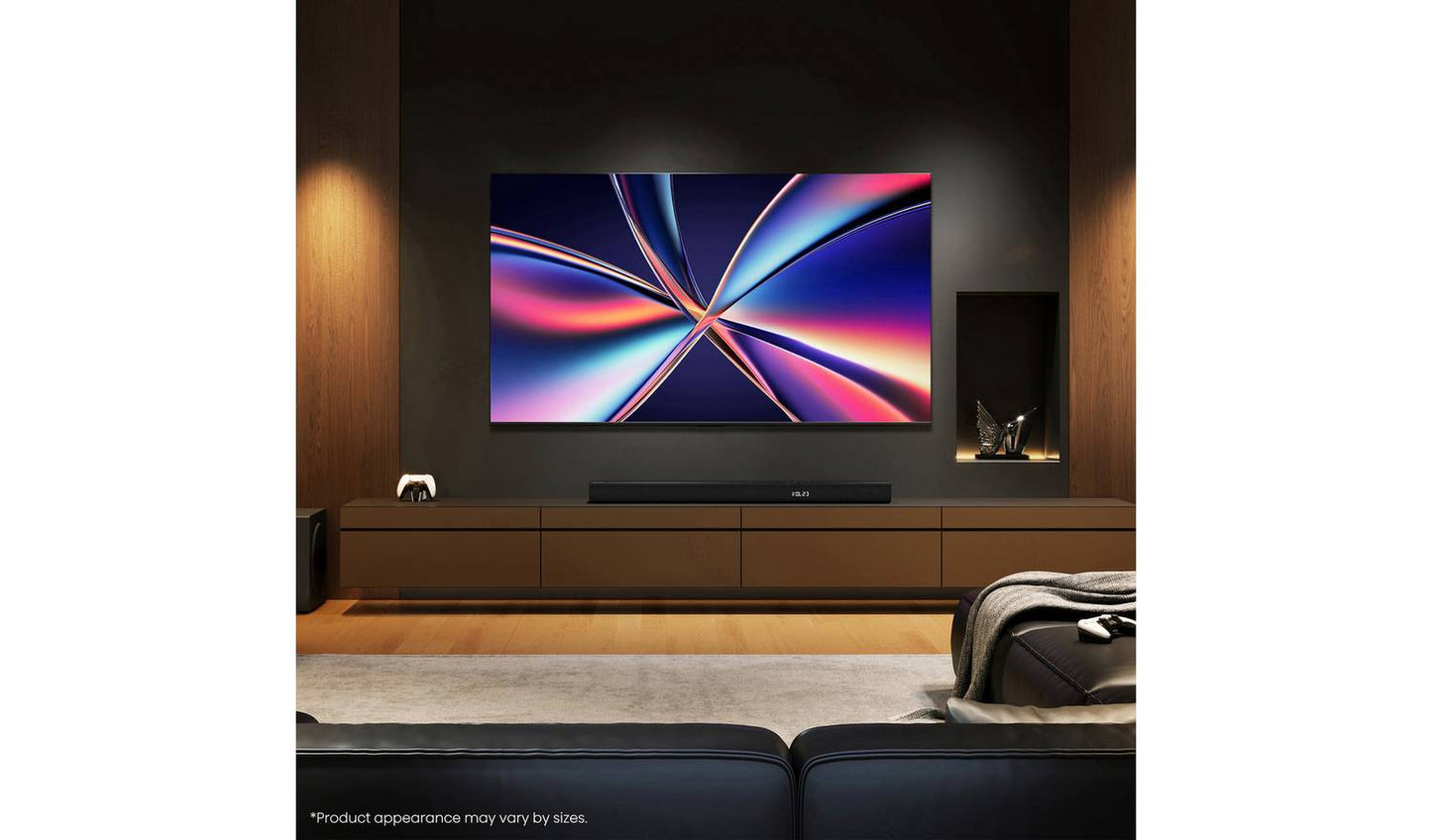 Hisense 50 Inch 50E8QTUK Smart 4K UHD HDR Mini LED Freely TV