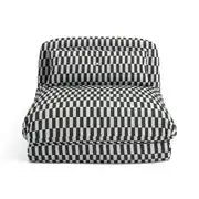 Habitat Lexi Single Fabric Chairbed - Blue & Green