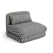 Habitat Lexi Single Fabric Chairbed - Blue & Green