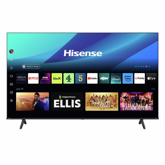 Hisense 50 Inch 50E6QTUK Smart 4K UHD HDR LED Freely TV