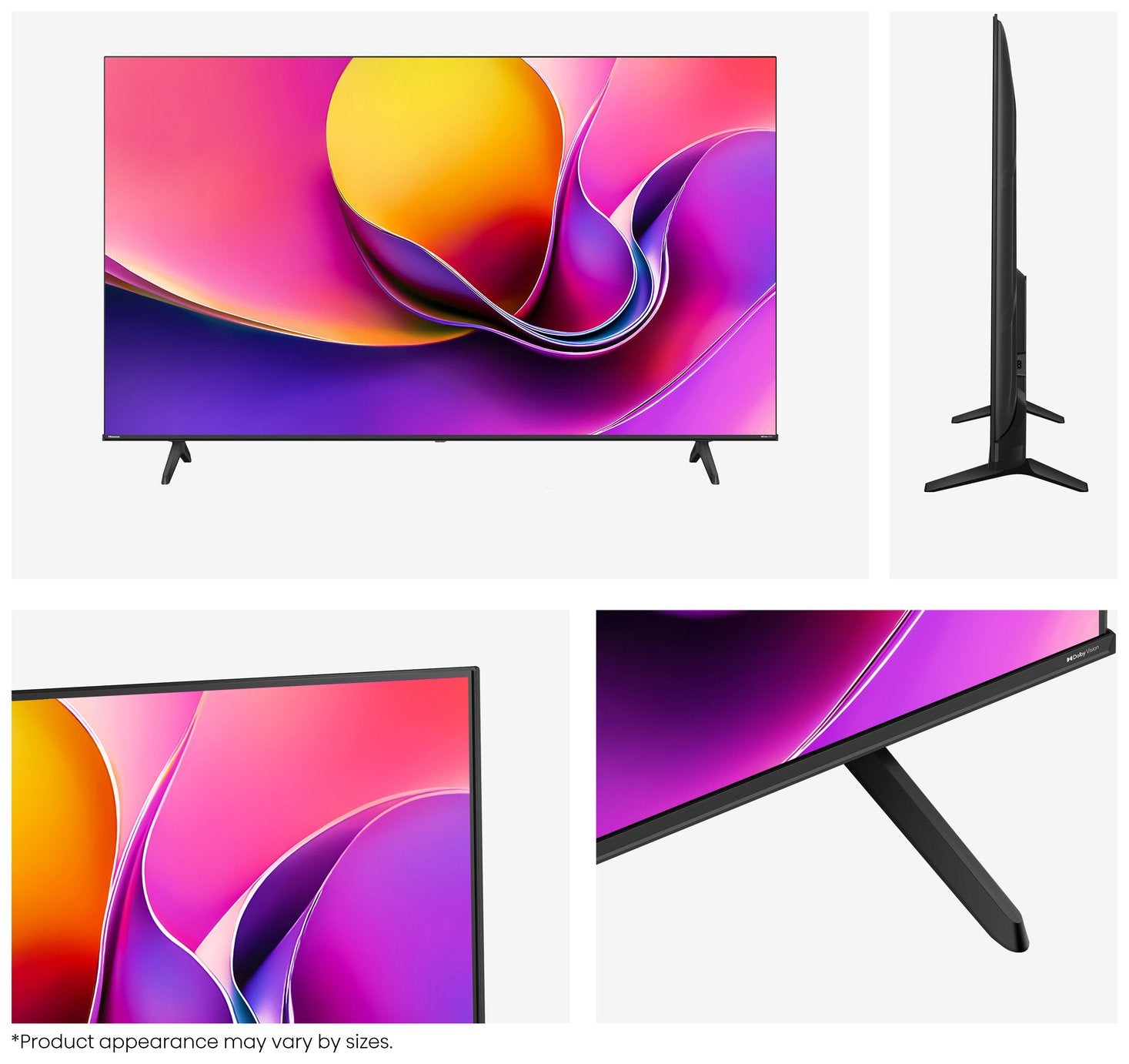 Hisense 50 Inch 50E6QTUK Smart 4K UHD HDR LED Freely TV