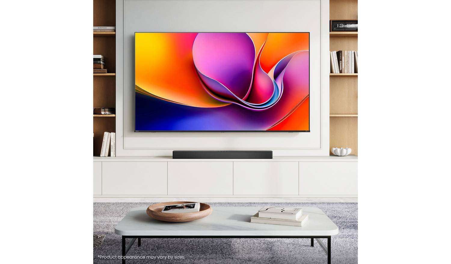 Hisense 55 Inch 55A6QTUK Smart 4K UHD HDR LED Freely TV