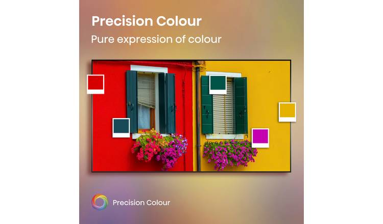 Hisense 55 Inch 55E6QTUK Smart 4K UHD HDR LED Freely TV