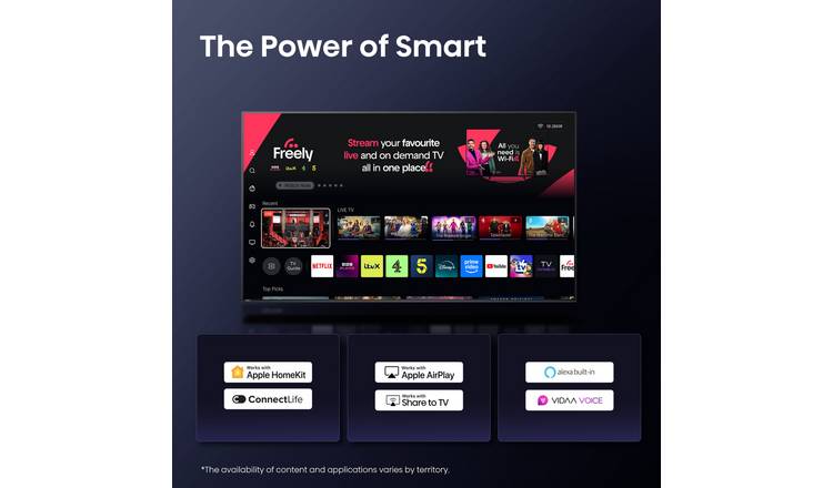 Hisense 50 Inch 50A7QTUK Smart 4K UHD HDR QLED TV