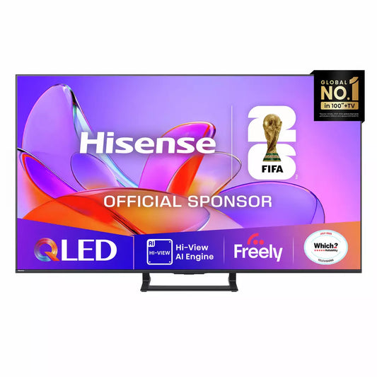 Hisense 55 Inch 55A7QTUK Smart 4K UHD HDR QLED Freely TV