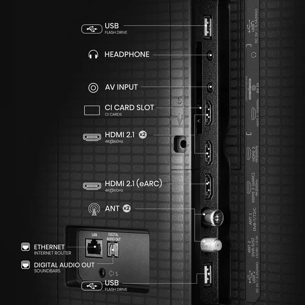Hisense 55 Inch 55A7QTUK Smart 4K UHD HDR QLED Freely TV