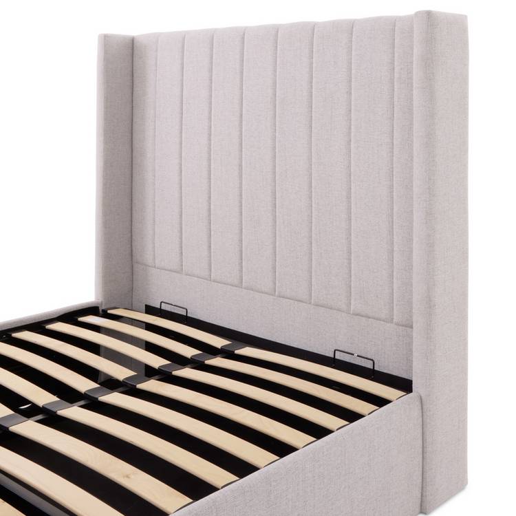 Habitat Kempley Small Double End Lift Ottoman Bed - Grey