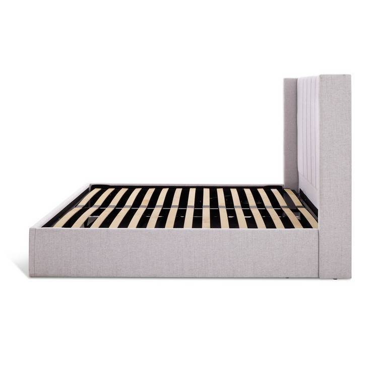 Habitat Kempley Small Double End Lift Ottoman Bed - Grey