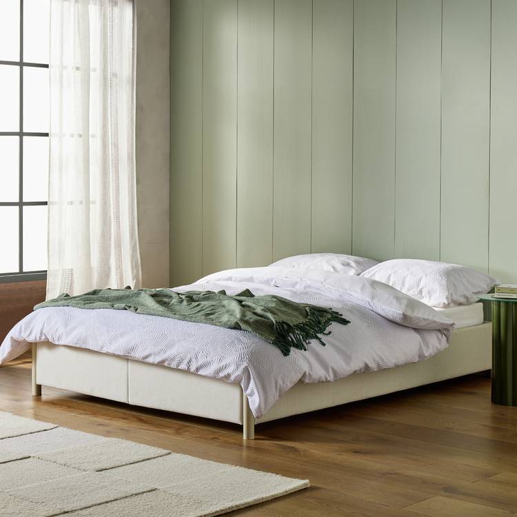 Habitat Longley Foldable Small Double Bed - Natural