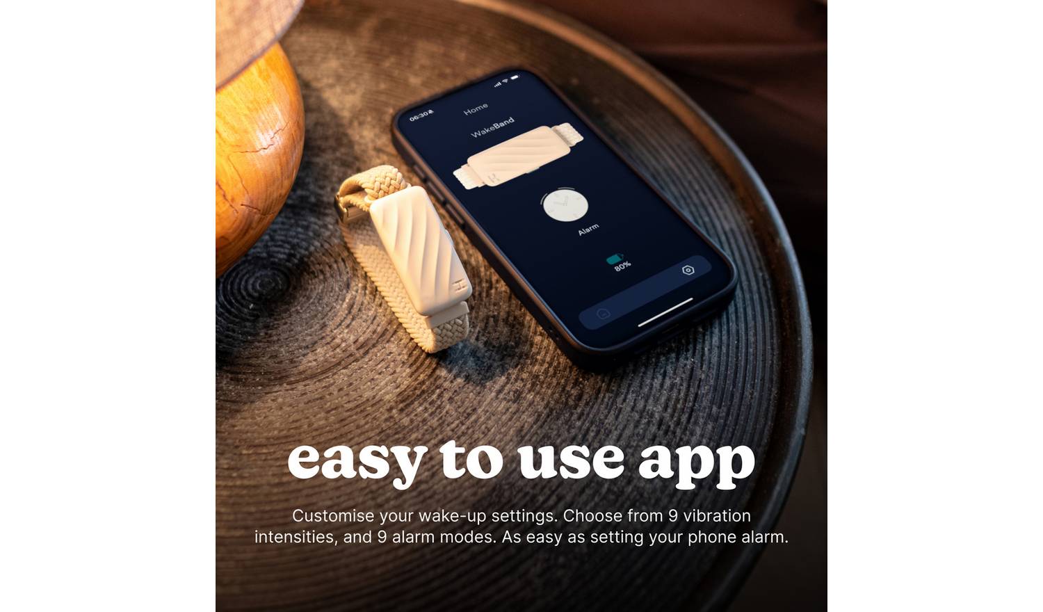 Homedics WakeBand Silent Alarm