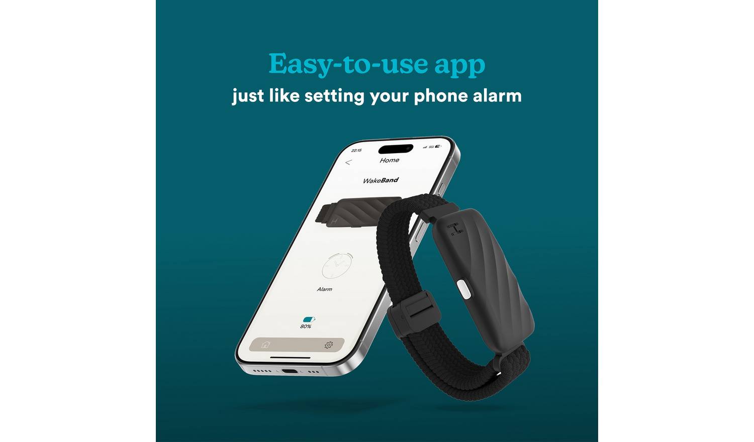 Homedics WakeBand Silent Alarm