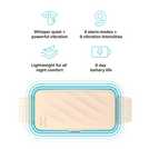 Homedics WakeBand Silent Alarm - Cream