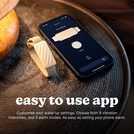 Homedics WakeBand Silent Alarm - Cream