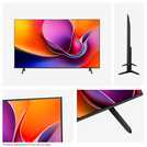Hisense 65 Inch 65A6QTUK Smart 4K UHD HDR LED Freely TV