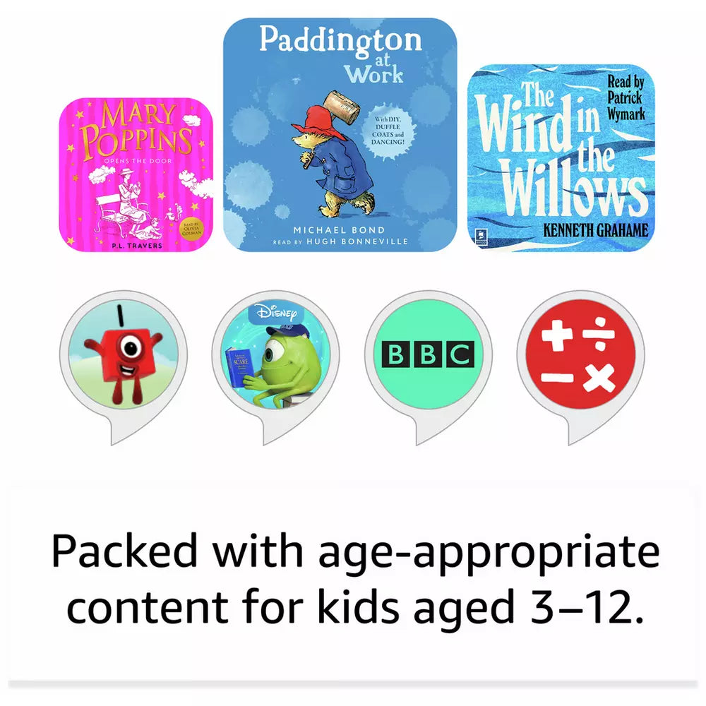 Amazon Echo Dot Kids 5th Gen Smart Speaker with Alexa-Dragon