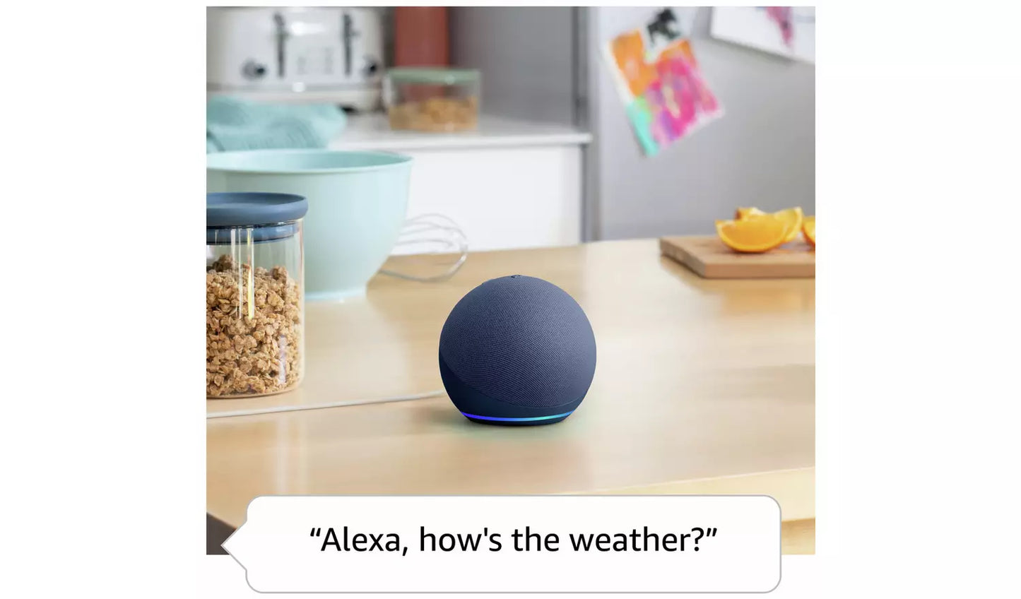 Amazon Echo Dot 5 Smart Speaker with Alexa - Blue