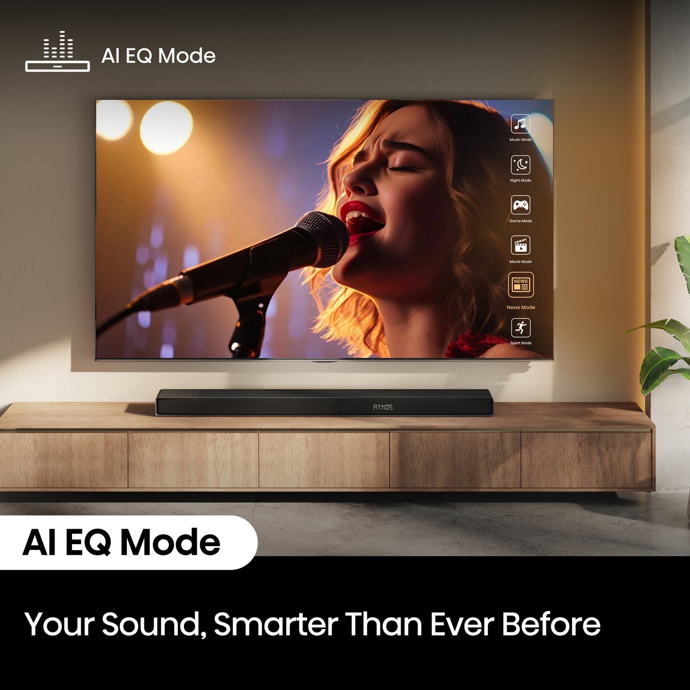 Hisense AX5140Q 5.1.4Ch Bluetooth Soundbar with Wireless Sub