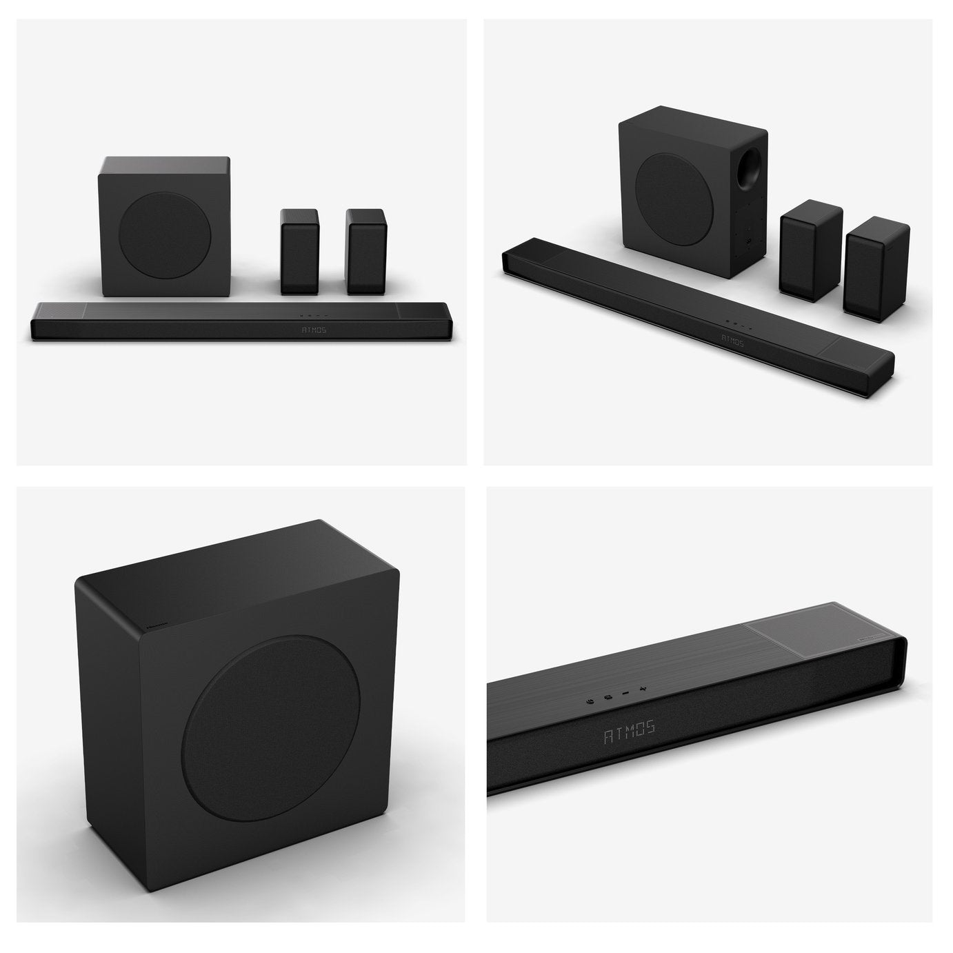Hisense AX5140Q 5.1.4Ch Bluetooth Soundbar with Wireless Sub