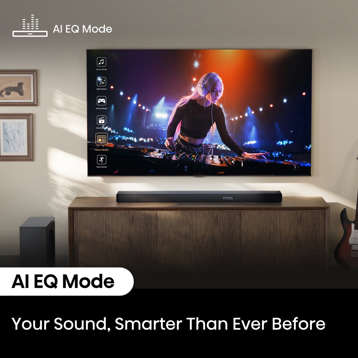 Hisense AX3120Q 3.1.2Ch Bluetooth Soundbar with Wireless Sub