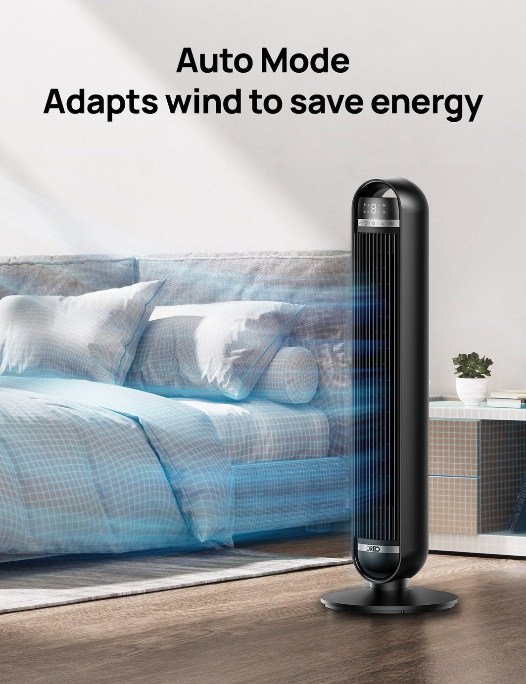 Dreo Nomad One Black Tower Fan