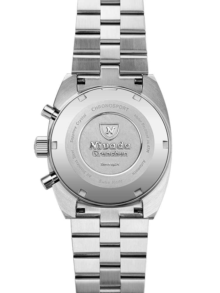 Nivada Grenchen Chronosport Yellow