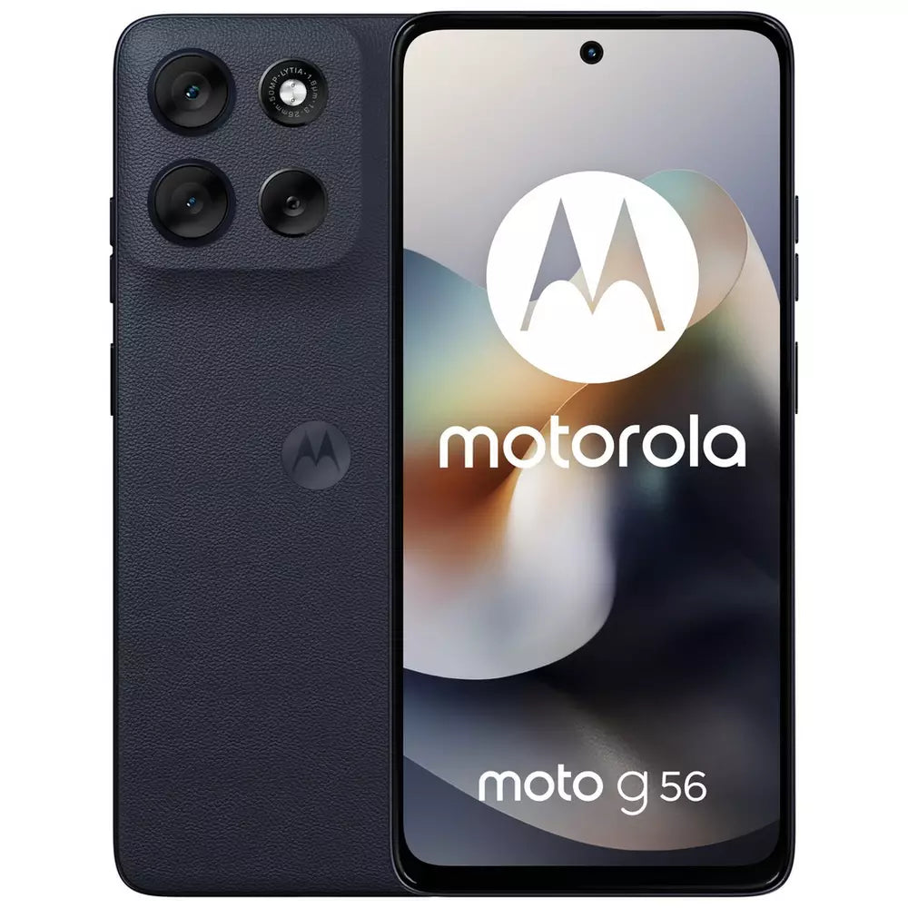 SIM Free Motorola g56 5G 256GB Mobile Phone - Black Oyster