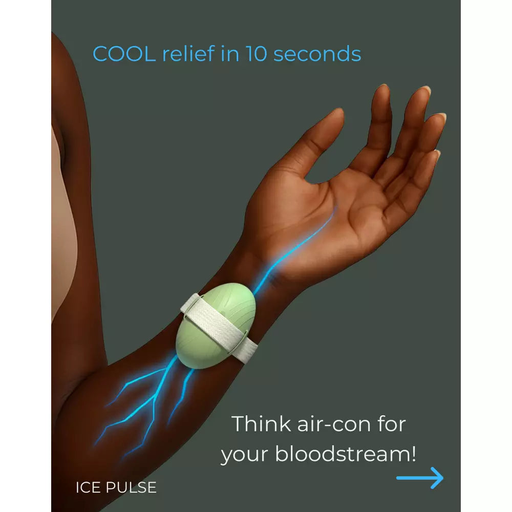 YUYU Ice Pulse Wearable Wrist Cooler - Grey