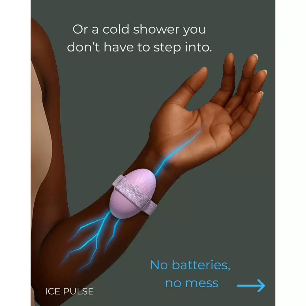 YUYU Ice Pulse Wearable Wrist Cooler - Grey
